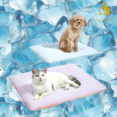 반려견의 여름철 쿨링 솔루션: 미소의 선물 강아지 쿨 매트