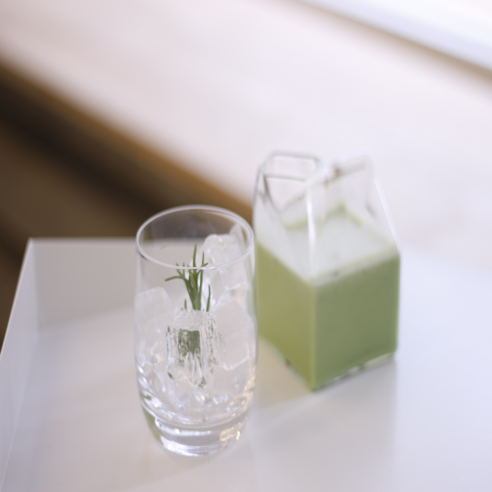 향긋한 쑥 내음으로 시작하는 건강한 하루, 한스푼 쑥 미숫가루