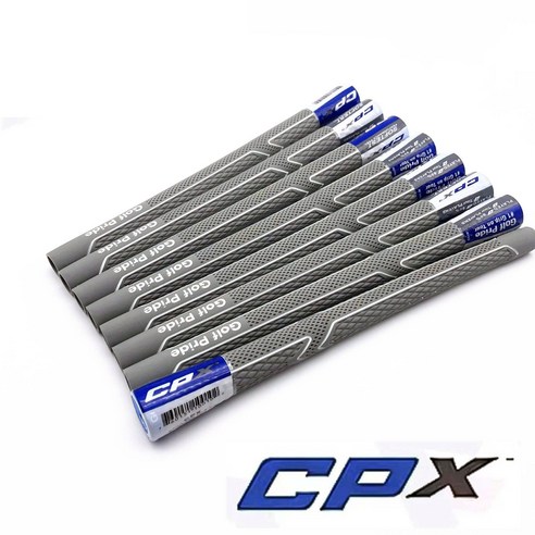 2022 Golf Pride 골프 CPX 러버 충격흡수 아이언 우드 그립 9개 세트, 단품