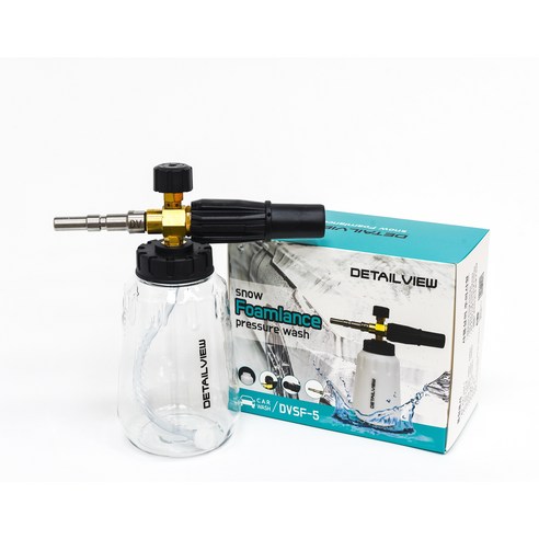 디테일뷰 폼랜스: 셀프 세차의 혁신을 가져다 줄 필수 아이템 폼랜스