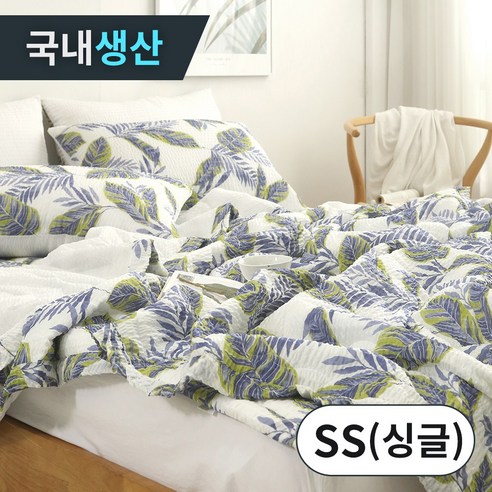 아이프리 트로피칼 여름 시어서커 차렵이불