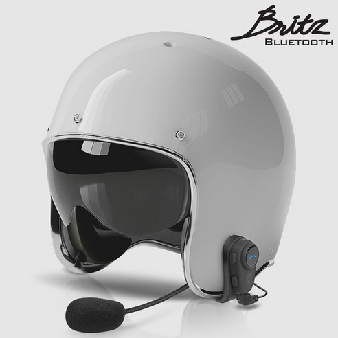 안전하고 즐거운 라이딩을 위한 브리츠 오픈 오토바이 헬멧용 블루투스 헤드셋