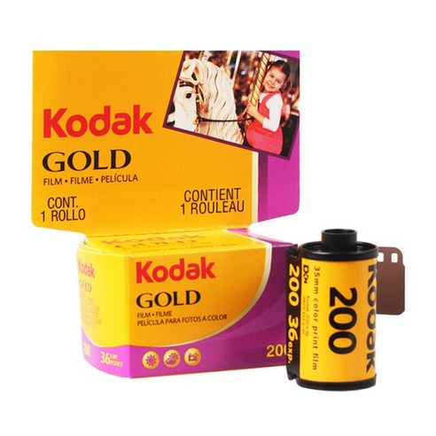 일회용카메라 KODAK EKTAR H35 하프 프레임 카메라 35mm 필름 리필 가능한 플래시 라이트 포함 생일 크리스마스 선물, [04] Only 1 Roll