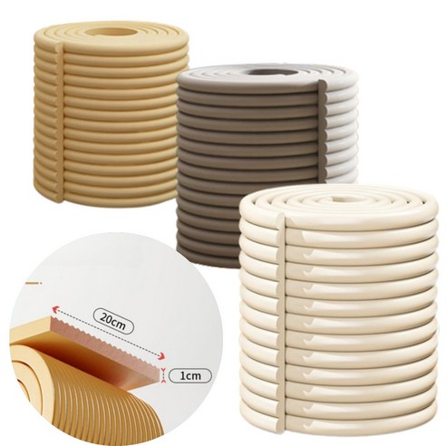 쿵! 이제 안녕! 홈가드 와이드 쿠션테이프로 우리 아이 안전을 지켜주세요.