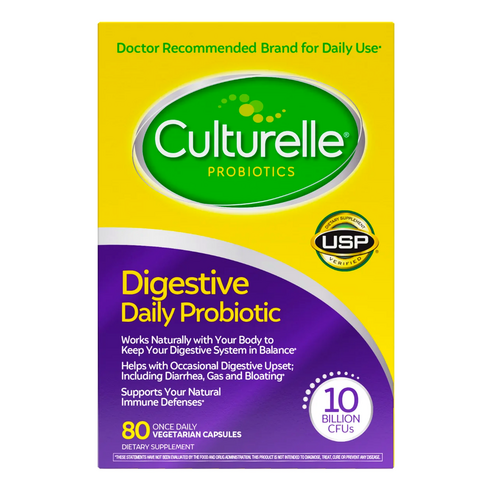 Culturelle [2개 SET] 컬처렐 유산균 성인용 80정 배지캡슐 Digestive Health Probiotic 80 VC