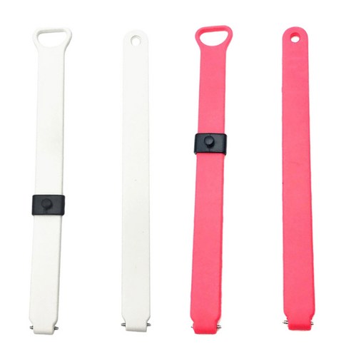 Misfit Ray Fitness Tracker 용 2 개 교체 시계 밴드 손목 스트랩, 레드 화이트, 설명, 설명