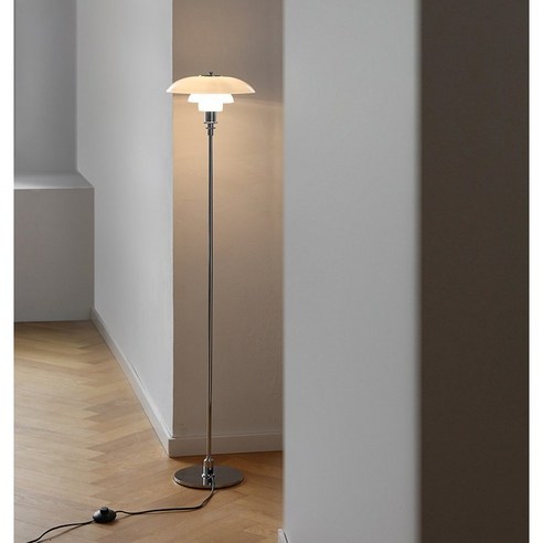 F&S 루이스폴센 PH 3/2 장스탠드 거실 스탠드 인테리어 조명 LED 전구 포함, 브론즈-12W삼색변환 램프