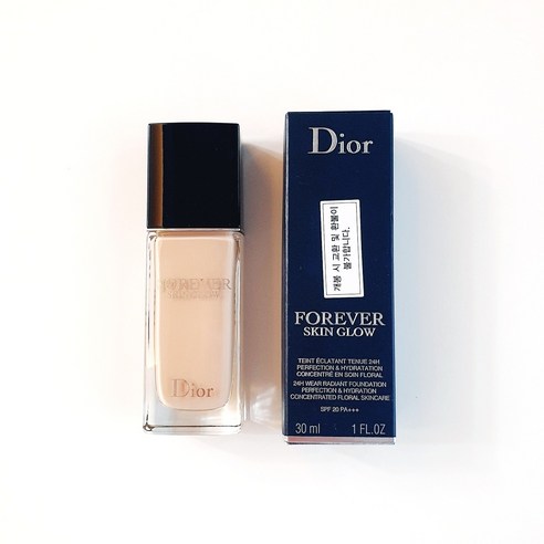 디올 포에버 스킨 글로우 24H 웨어 래디언트 파운데이션 DIOR FOREVER SKIN GLOW Radiant foundation - 24h wear and hydration, 1N, 1개