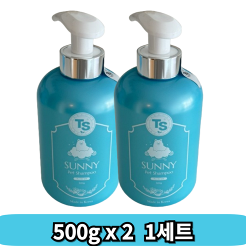 TS 써니 강아지 샴푸 베이비파우더향, 500g, 1개