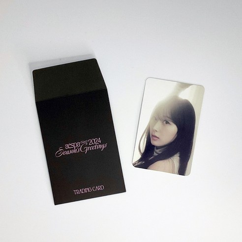 에스파 지젤 2024 시즌그리팅 A버전 포토카드 포카 aespa GISELLE 2024 SEASON'S GREETING A VERSION PHOTOCARD 3