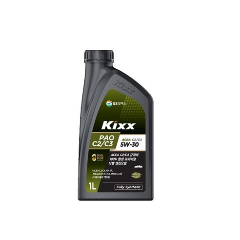 킥스 KIXX PAO C2/C3 5W-30 1L 디젤엔진오일, KIXX PAO C2/C3 5W30 1L, 5w30, 1개