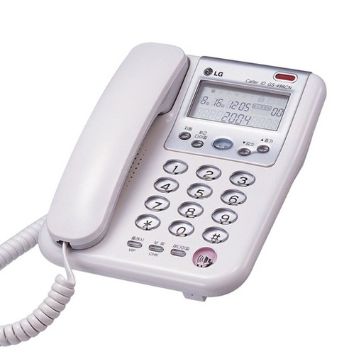 LG전자 발신자표시 전화기 GS-492C 사무용 가정용 GS-486C 유선전화기 지엔텔변경