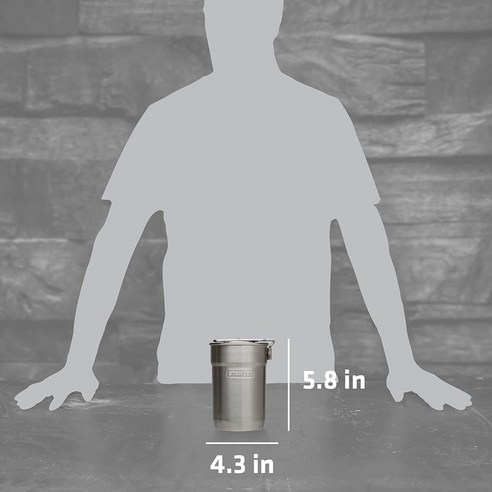 캠핑감성랜턴Stanley 스탠리 어드벤처 캠프 쿡 세트 0.71L (병행 수입품), 한개옵션0