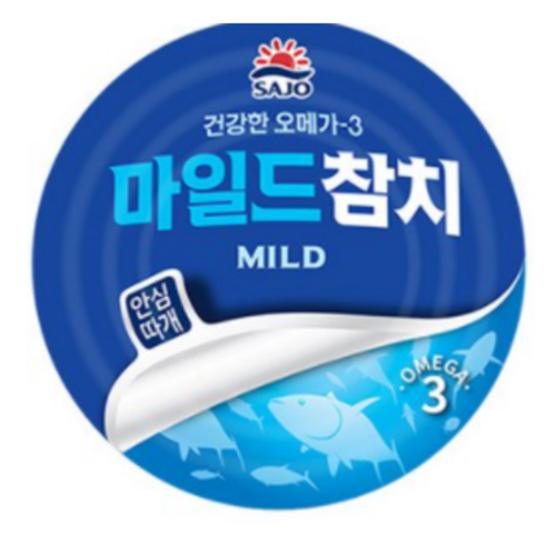 사조 마일드 참치, 100g, 12개