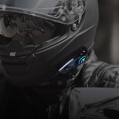 블루투스 통신과 안전을 겸비한 라이딩웨이 R5 바이크 오토바이 헬멧