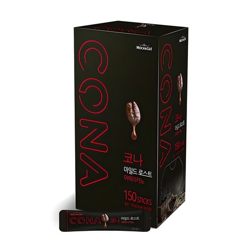 CONA 마일드로스트 아메리카노 원두커피믹스, 0.9g, 150개입, 1개