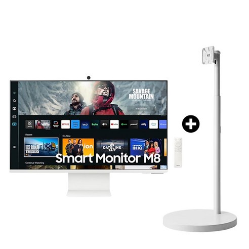 삼성전자 UHD 스마트모니터 삼탠바이미 TV 스탠드 리모컨 세트 M5 M7 M8 27인치 32인치, 단품