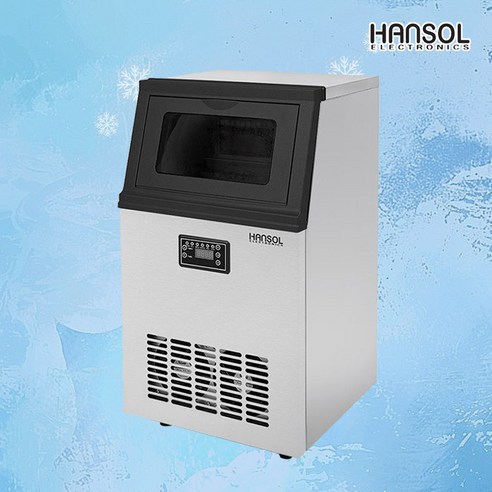 한솔 얼음제조기 급속제빙 자동급수 HSI-050KB 음식점 식당 펜션 카페 업소용 제빙기 50kg, 제빙기50kg+필터/헤드+기사설치 (현장결제)