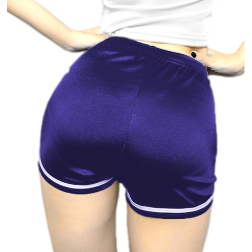 바디프로필 의상 3부 스판 광택 돌핀팬츠 섹시트레이닝 숏 핫팬츠 폴댄스 하의 요가복 필라테스복