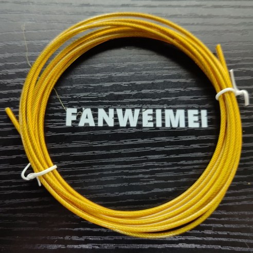 빠른 속도 2.5mm 직경 3M 점프 스킵 로프 RPM 모양 알루미늄 피트니스 도구 볼 베어링 포함, {"크기":"하나"}, 네이비 블루