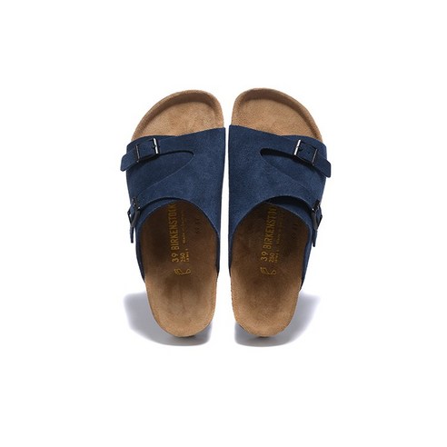 버켄스탁  버켄스탁 Birkenstock 네이비 블루 커플 슬리퍼