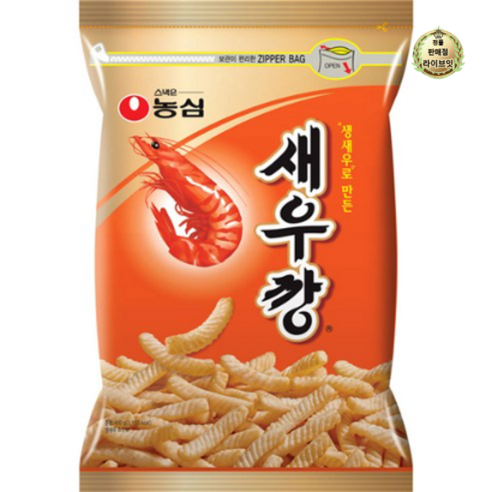 라이브잇 농심 새우깡 400g 1개, 2개