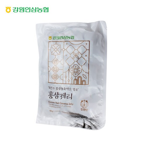 강원인삼농협 홍삼제리 대용량, 500g, 2개