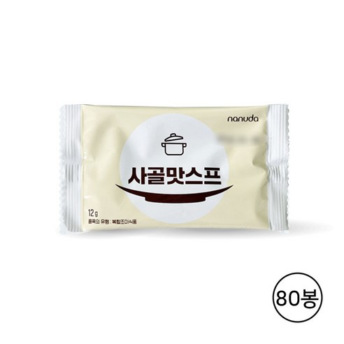 옛맛지기 사골맛스프 12g (소비기한 26년 8월 23일까지), 80개, 12g