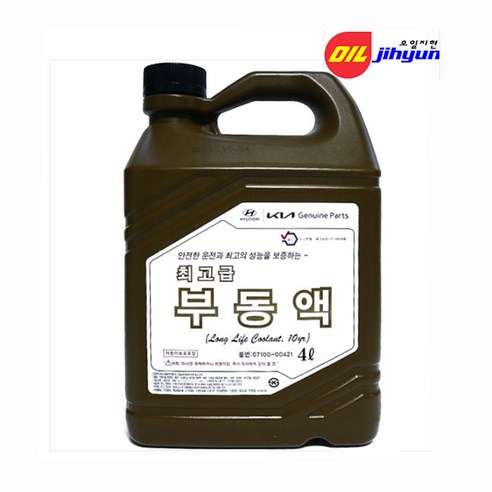 Mobis 장수명 부동액 4L 07100-00421, 1개