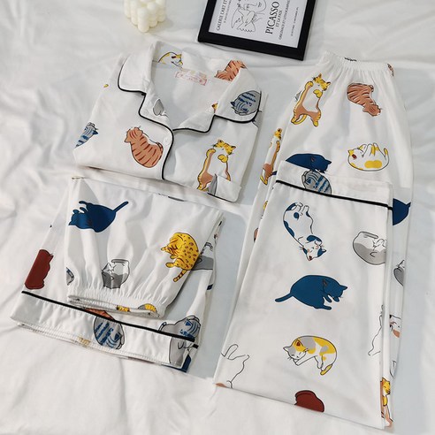 귀여움과 편안함으로 열대야를 날려버릴 다이나토리 키치 고양이 잠옷!