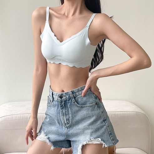 주디앤 여성 더편한 노와이어 심리스 브라