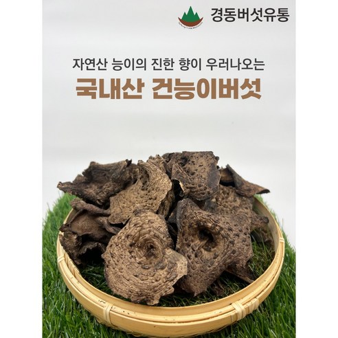 (경동버섯유통 송이 능이) /건조능이버섯 국내산 건조 능이버섯100g, 1개