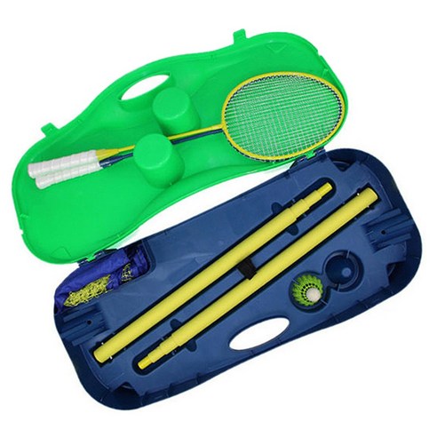 편리한 야외 레저 활동을 위한 휴대용 배드민턴 네트 세트