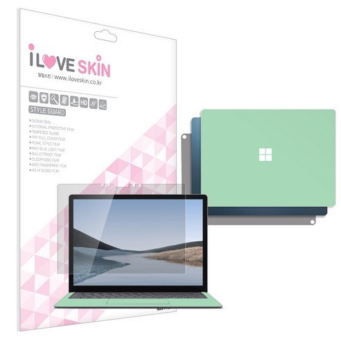 알럽스킨 MS 서피스 랩탑3 15인치 스타일가드 액정보호필름 노트북용 보호필름, 1개