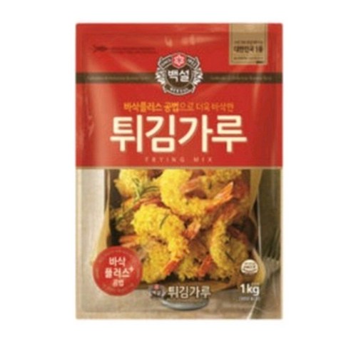 백설 튀김가루, 1kg, 1개