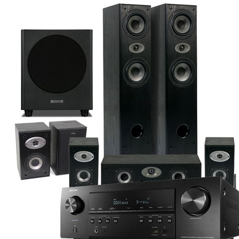 데논 AVR-S750H + EXPERIENCE 7.1 채널 패키지로 당신의 공간을 영화관으로!