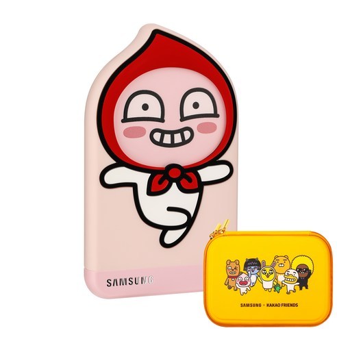 삼성전자 카카오 외장하드, 2048GB, 핑크 어피치