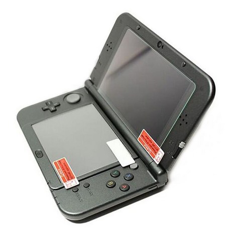 상단 강화 유리 LCD 화면 보호기 및 하단 PET 투명 풀 커버 보호 필름 가드 닌텐도 3DS XL/LL 3DSXL/3DSLL 신제품, [03] 3DSXL