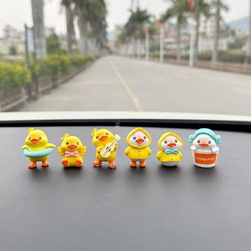귀여운 오리 장식으로 차량에 즐거움과 화려함을 선사하세요