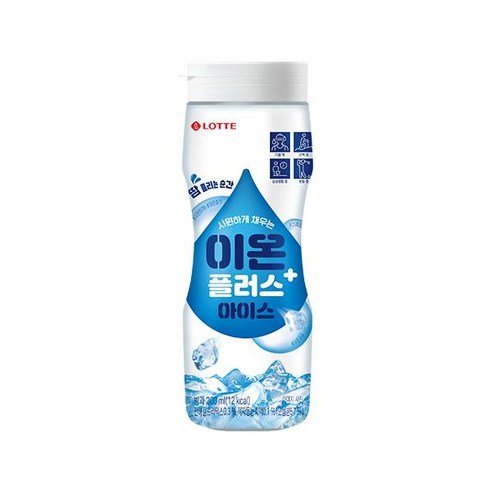 롯데 이온플러스 아이스 200ml 2개, 1개