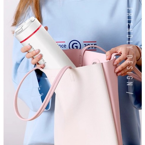 휴대성과 편리함을 모두 잡은 SDRNKA 충전식 전기포트