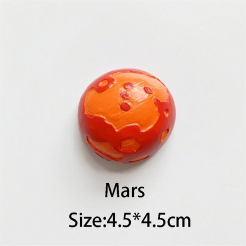FREELIFE 냉장고 자석 세트 귀여운 3D MZ-571, Mars-738