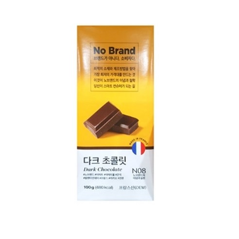 노브랜드 다크초콜릿 90g, 16개