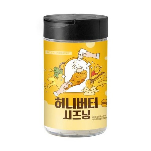 디쉬프로젝트 허니버터 시즈닝 80g 1개