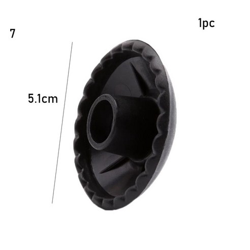 1/2pcs 새로운 블랙 노르딕 워킹 폴 트렉 폴 텔레스코픽 Alpenstock Crutch 워킹 스틱 하이킹 액세서리, 하나, -1pc Style 7
