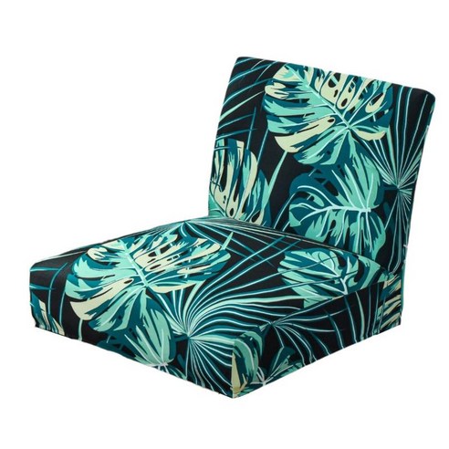 이동할 수 있는 Armless 의자 Slipcovers 거실을 위한 소파 덮개, 녹색, 폴리에스터