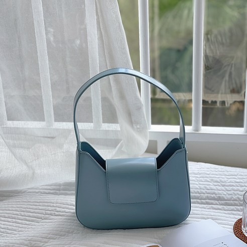 2021 가방 여성용 가방 기질 핸드백 숄더백 PU 미니 디자인 스퀘어 가방 심플한 정형 겨드랑이 가방