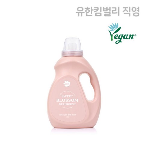 그린핑거 달콤한블라썸 세탁세제 1.4L X 1EA 중성세제 비건세제 액체세제 유아세제 1006064