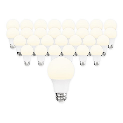 라인라이팅 LED 샤인 벌브 12w, 30개, 주백색