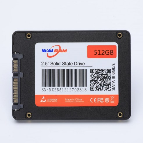 Sunlink SSD hdd 2.5 SATA3 120gb 128gb 240gb 256gb 512gb ssd 1TB 내부 솔리드 스테이트 하드 드라이브 용 노트북 디스크 데스크탑, 1MB, 512G